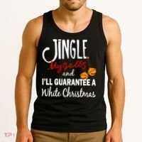 Jingle My Bells For White Christmas Tank Top thumb 3