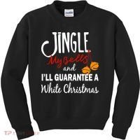 Jingle My Bells For White Christmas Kids Sweatshirt thumb 0