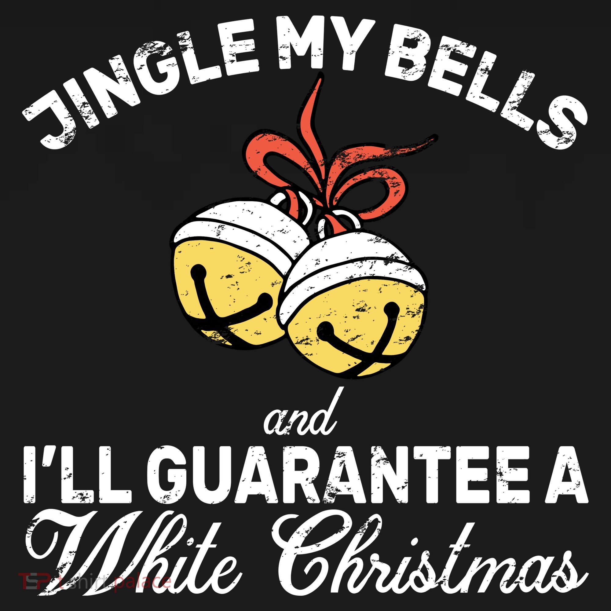 Jingle My Bells Guarantee A White Christmas  Mousepad