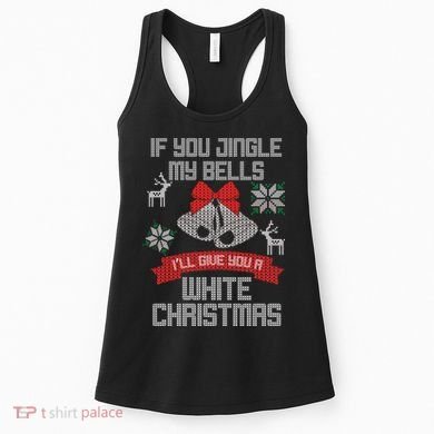 Jingle My Bells X-Mas Ugly Christmas Women's Tank Top