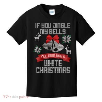 Jingle My Bells X-Mas Ugly Christmas Kids T-Shirt