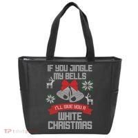 Jingle My Bells X-Mas Ugly Christmas Tote Bag thumb 0