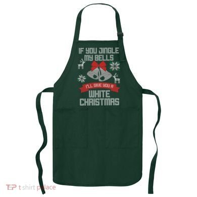 Jingle My Bells X-Mas Ugly Christmas Apron