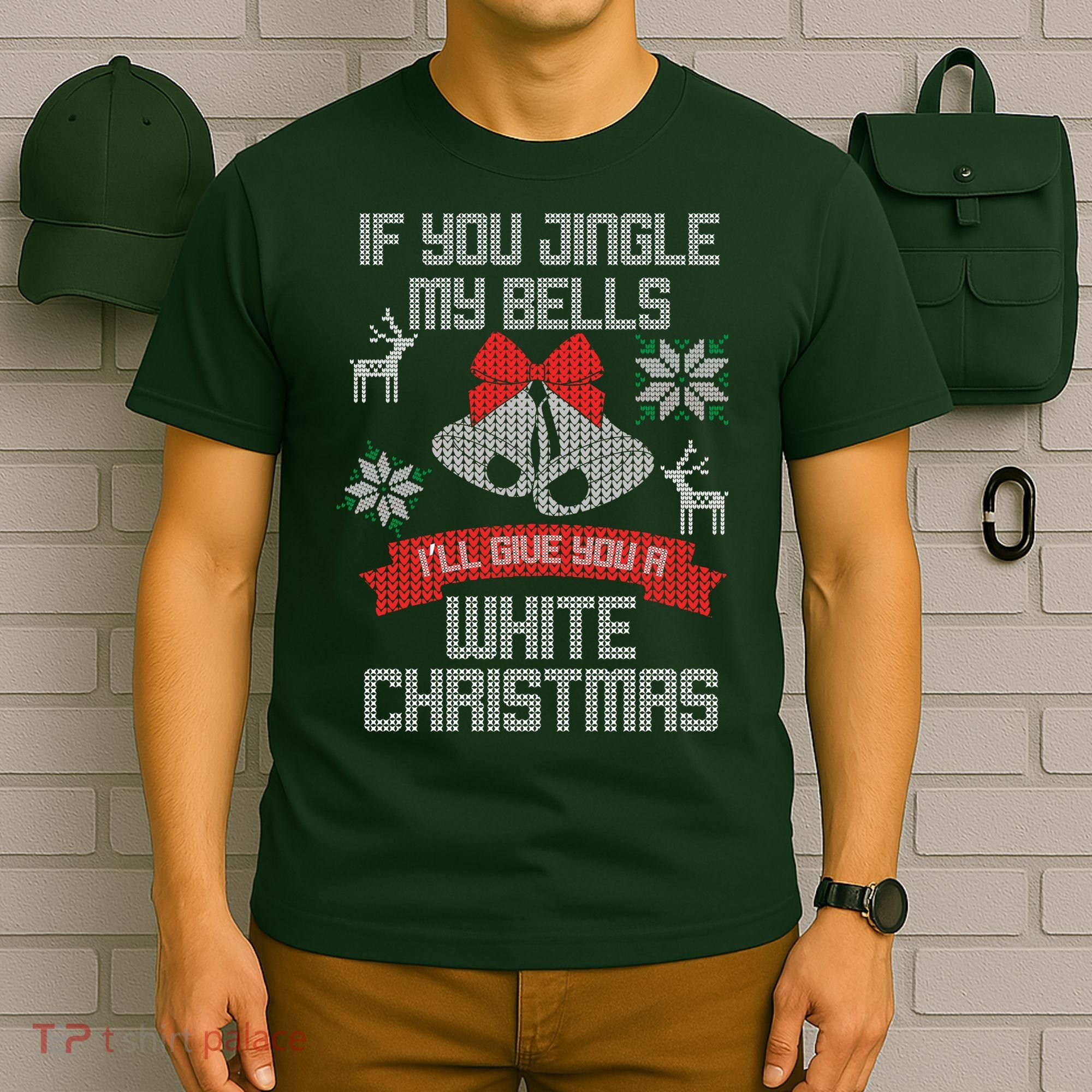 Jingle My Bells X-Mas Ugly Christmas T-Shirt
