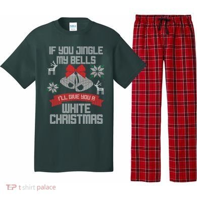 Jingle My Bells X-Mas Ugly Christmas Pajama Set