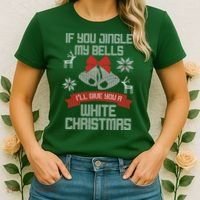 Jingle My Bells X-Mas Ugly Christmas Women's T-Shirt thumb 2
