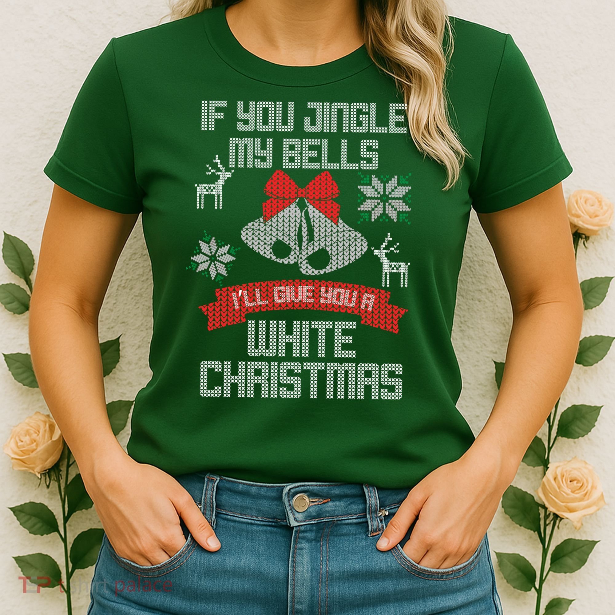 Jingle My Bells X-Mas Ugly Christmas Women's T-Shirt