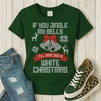 Jingle My Bells X-Mas Ugly Christmas Women's T-Shirt thumb 3