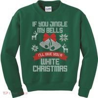 Jingle My Bells X-Mas Ugly Christmas Kids Sweatshirt thumb 0