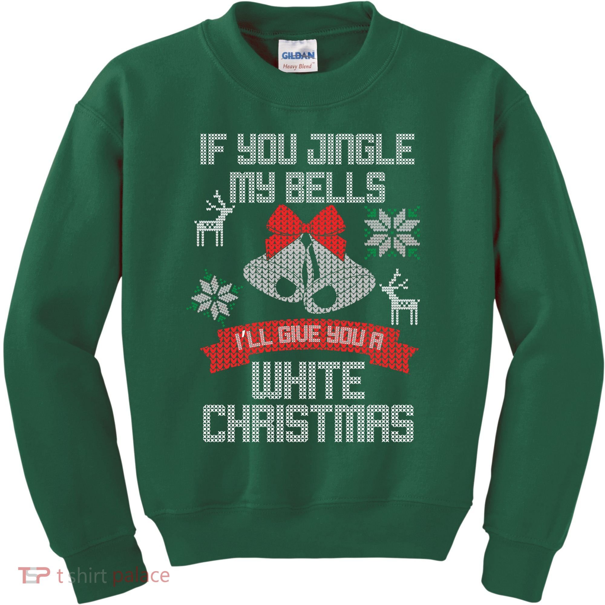 Jingle My Bells X-Mas Ugly Christmas Kids Sweatshirt