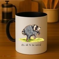Jimothy It’s Okay To Be Weird Coffee Mug thumb 4