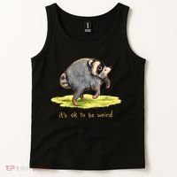 Jimothy It’s Okay To Be Weird Tank Top thumb 2