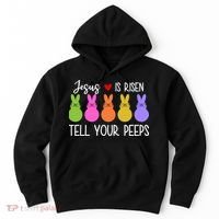 Jesus Is Risen Call Your Peeps Hoodie thumb 0