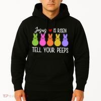 Jesus Is Risen Call Your Peeps Hoodie thumb 2