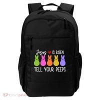 Jesus Is Risen Call Your Peeps Backpack thumb 0