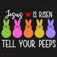 Jesus Is Risen Call Your Peeps Bucket Hat thumb 4