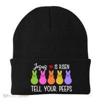 Jesus Is Risen Call Your Peeps Beanie thumb 0