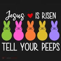 Jesus Is Risen Call Your Peeps Pajama Set thumb 2