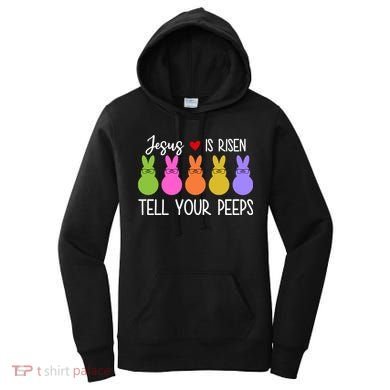 Jesus Is Risen Call Your Peeps Women's Hoodie