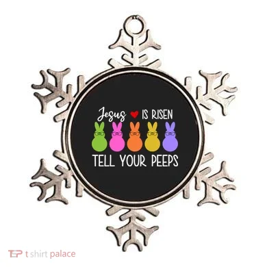 Jesus Is Risen Call Your Peeps Ornament