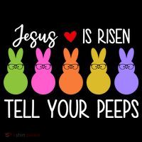 Jesus Is Risen Call Your Peeps Ornament thumb 1