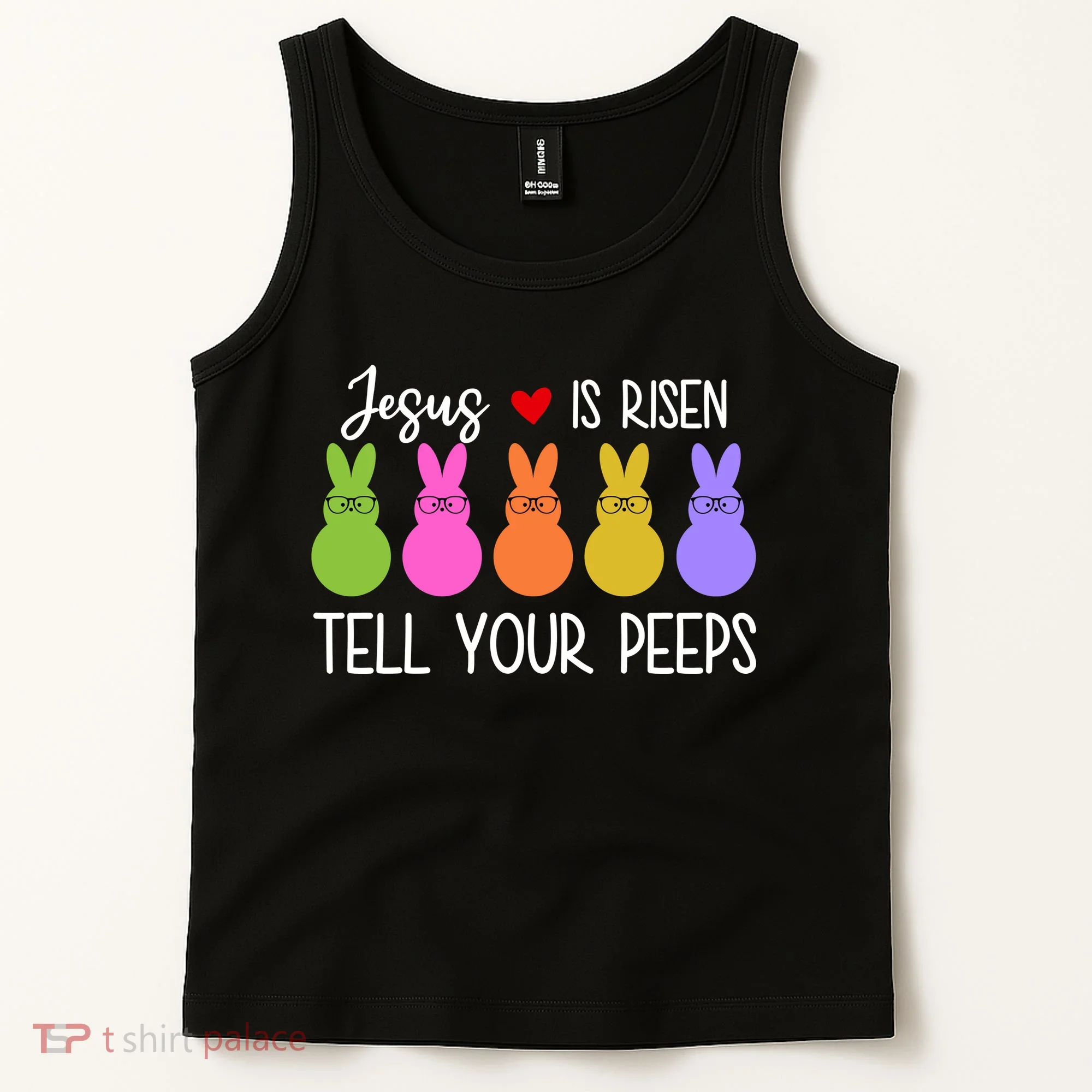 Jesus Is Risen Call Your Peeps Tank Top
