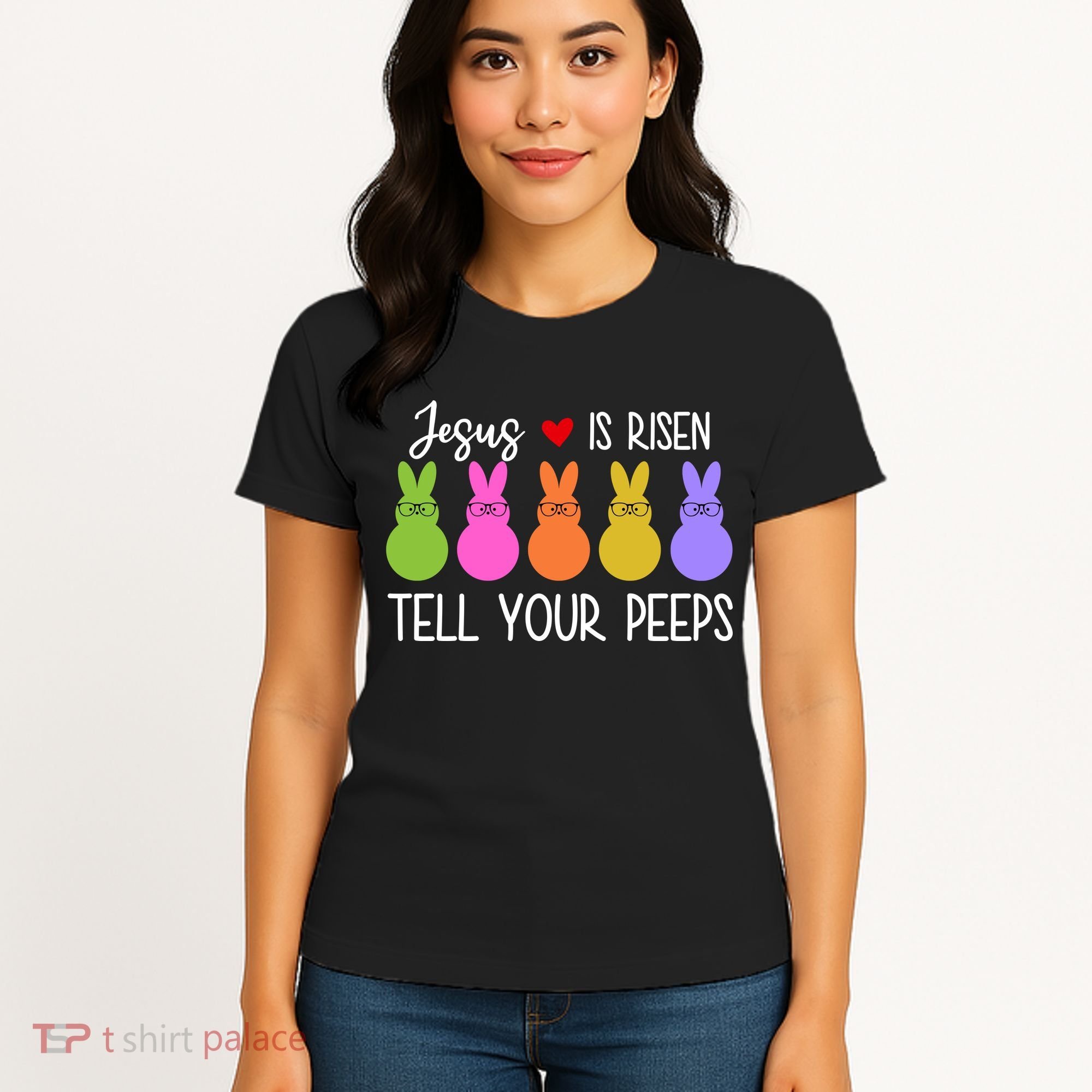Jesus Is Risen Call Your Peeps Women's T-Shirt