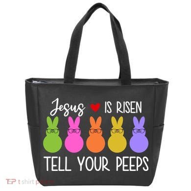 Jesus Is Risen Call Your Peeps Tote Bag