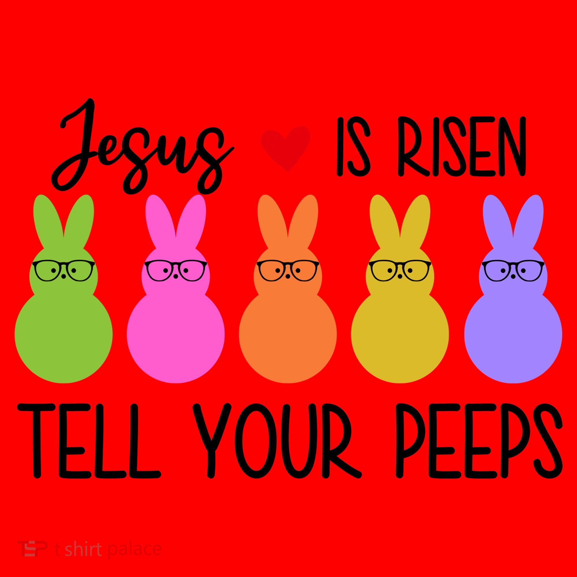 Jesus Is Risen Call Your Peeps Santa Hat
