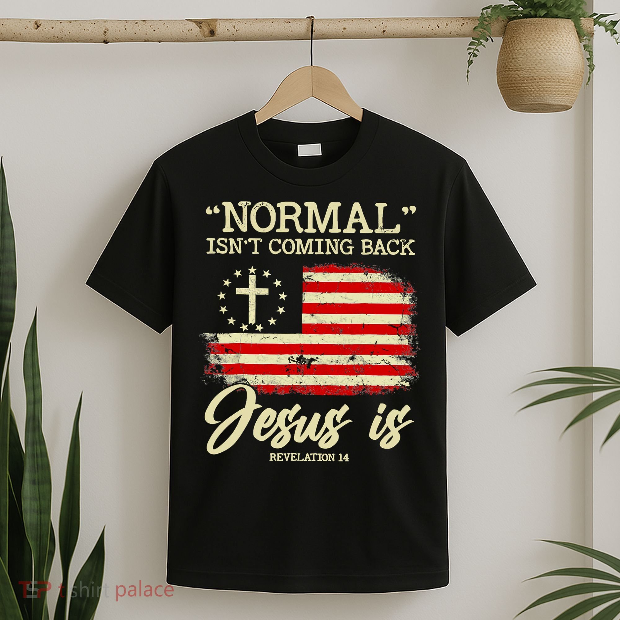 Jesus Is Revelation 14 Costume Normal Isn't Coming Back T-Shirt