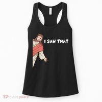 Jesus I Saw That Women's Tank Top thumb 0