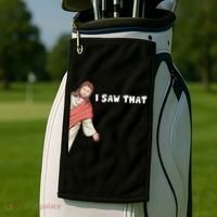 Jesus I Saw That Golf Towel thumb 2