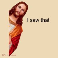 Jesus I Saw That Meme Tote Bag thumb 4