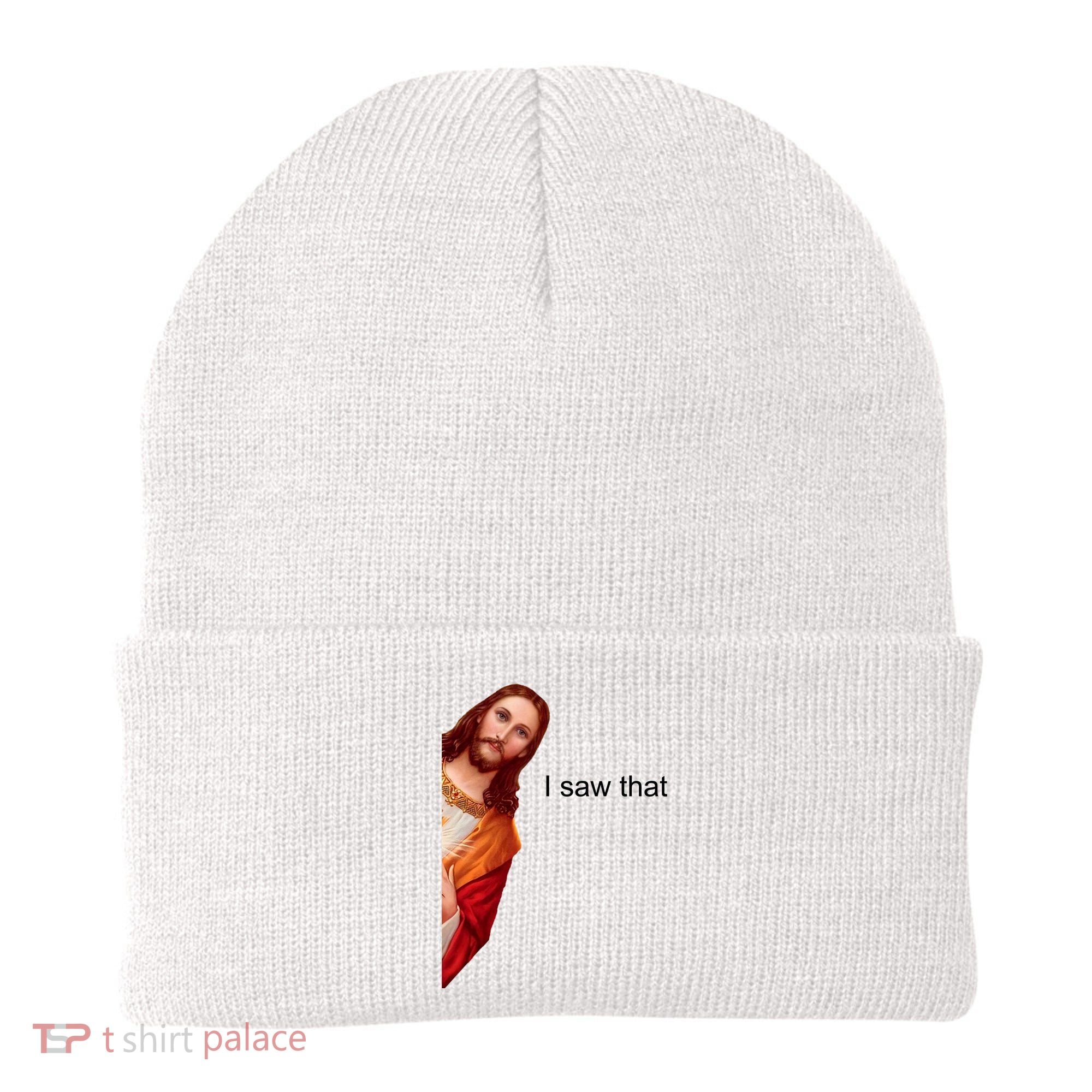 Jesus I Saw That Meme Beanie