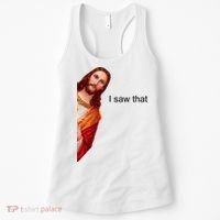 Jesus I Saw That Meme Women's Tank Top thumb 0