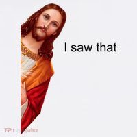 Jesus I Saw That Meme Women's Tank Top thumb 5