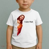Jesus I Saw That Meme Toddler T-Shirt thumb 2