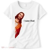 Jesus I Saw That Meme Women's T-Shirt thumb 0
