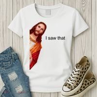 Jesus I Saw That Meme Women's T-Shirt thumb 3