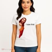 Jesus I Saw That Meme Women's T-Shirt thumb 4