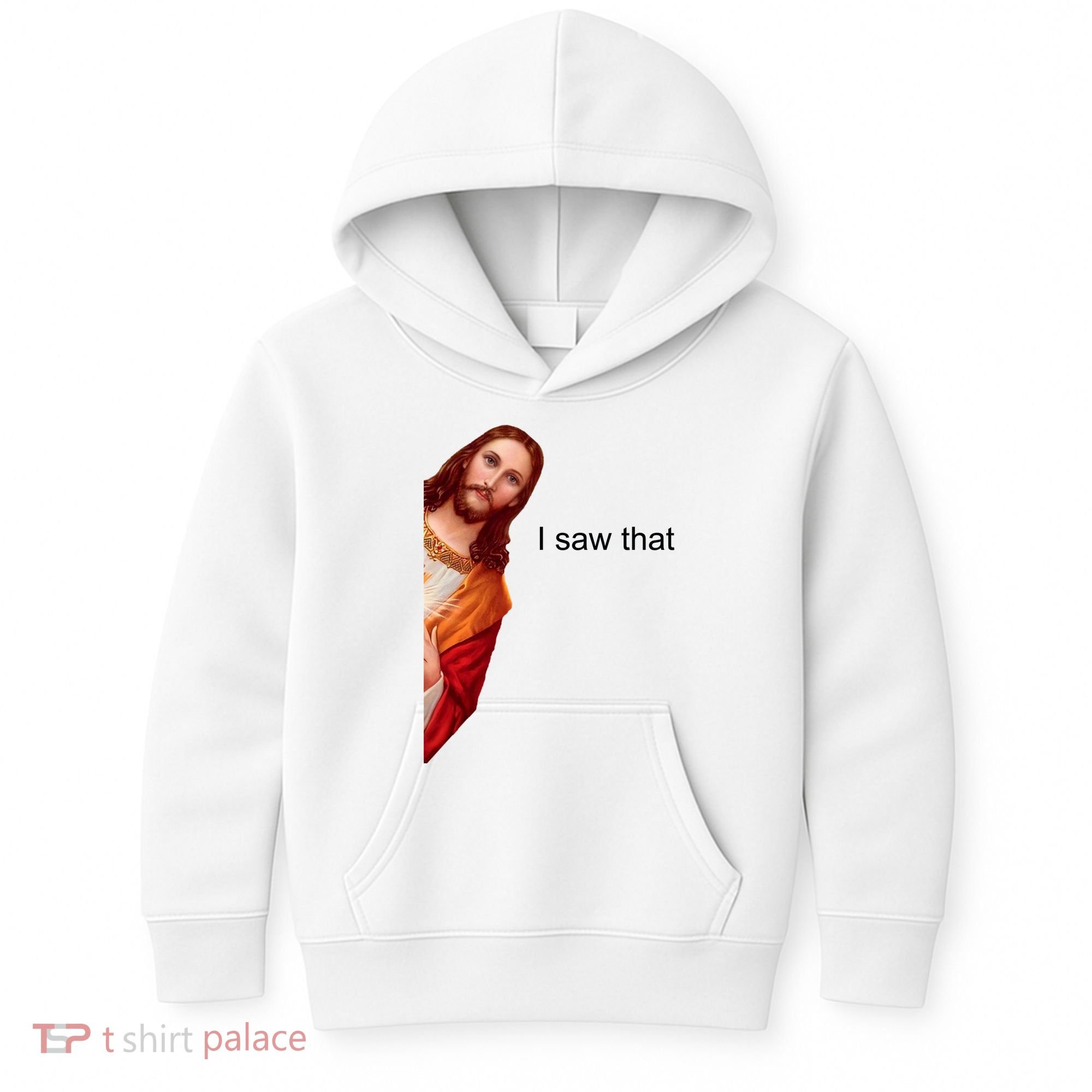 Jesus I Saw That Meme Kids Hoodie