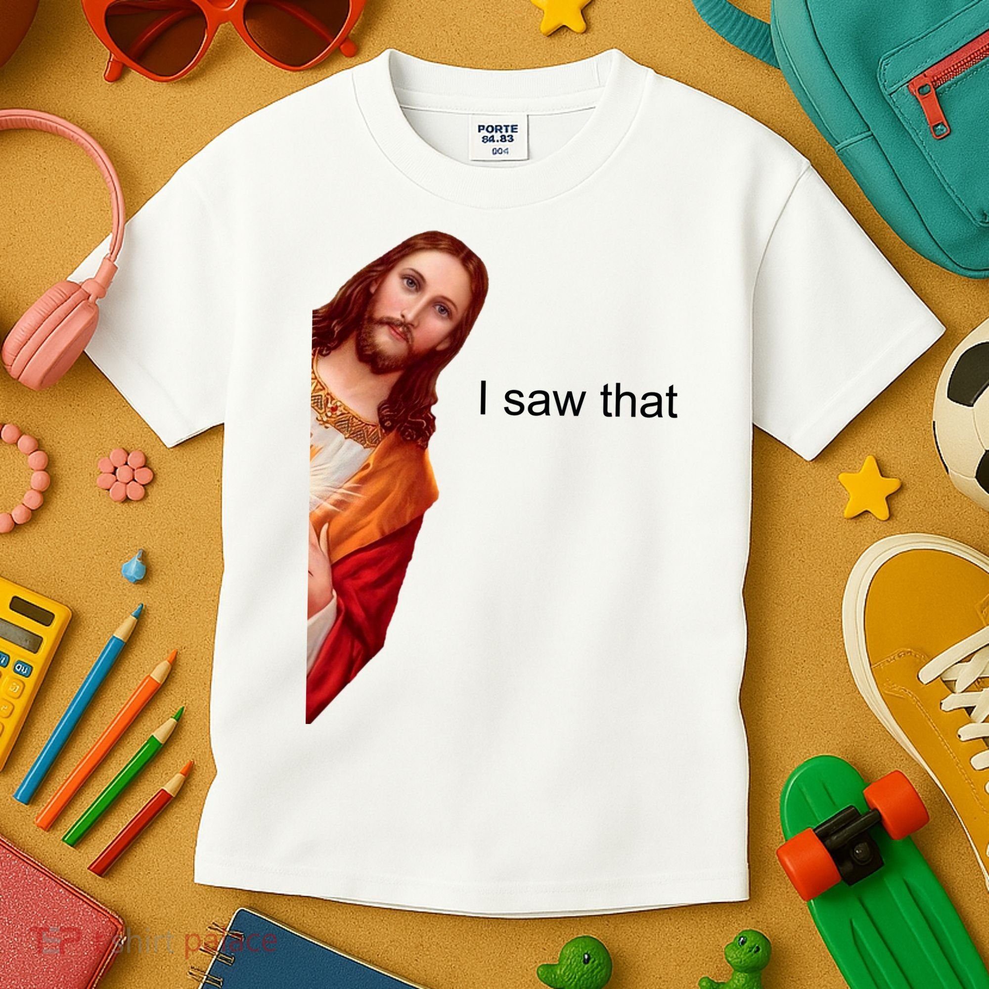 Jesus I Saw That Meme Kids T-Shirt