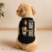 Jesus I Saw That Funny Doggie Tank thumb 2