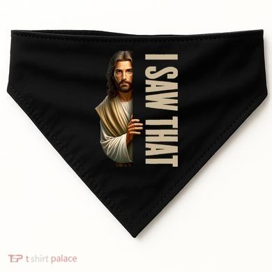 Jesus I Saw That Funny USA-Made Doggie Bandana