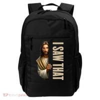 Jesus I Saw That Funny Backpack thumb 0