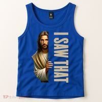 Jesus I Saw That Funny Tank Top thumb 2
