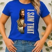 Jesus I Saw That Funny Women's T-Shirt thumb 2