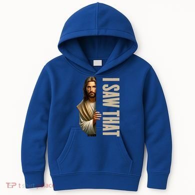 Jesus I Saw That Funny Kids Hoodie