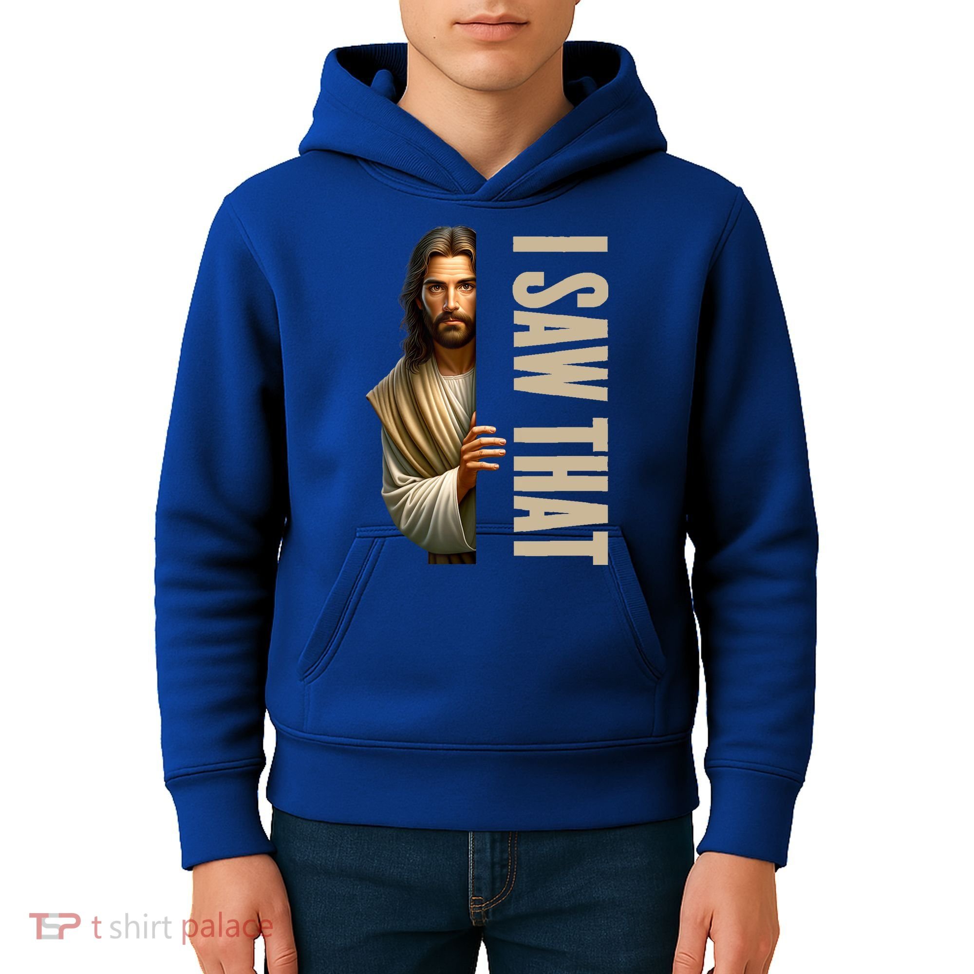 Jesus I Saw That Funny Kids Hoodie