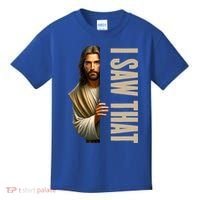 Jesus I Saw That Funny Kids T-Shirt thumb 0